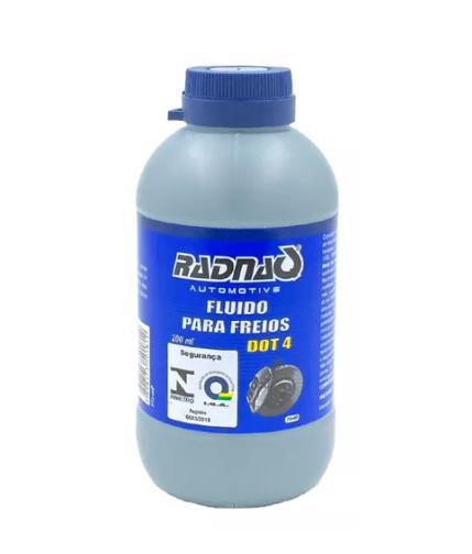 Imagem de Kit 3 fluido para freio dot4 200ml radnaq