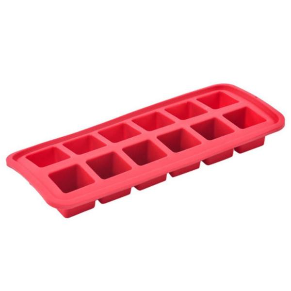 Imagem de kit 3 Formas de gelo flexivel de silicone grande 12 cubos