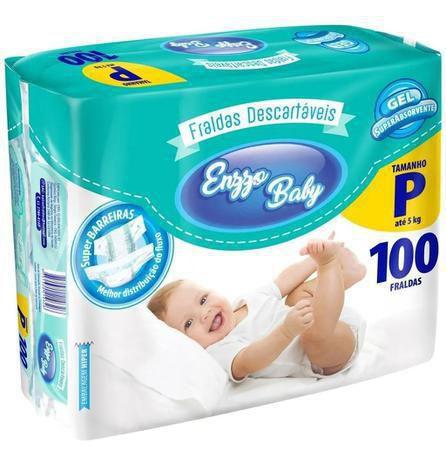 Imagem de Kit 3 Fralda Descartável Baby Felt Noturna Infantil P - 100 Unidades Atacado