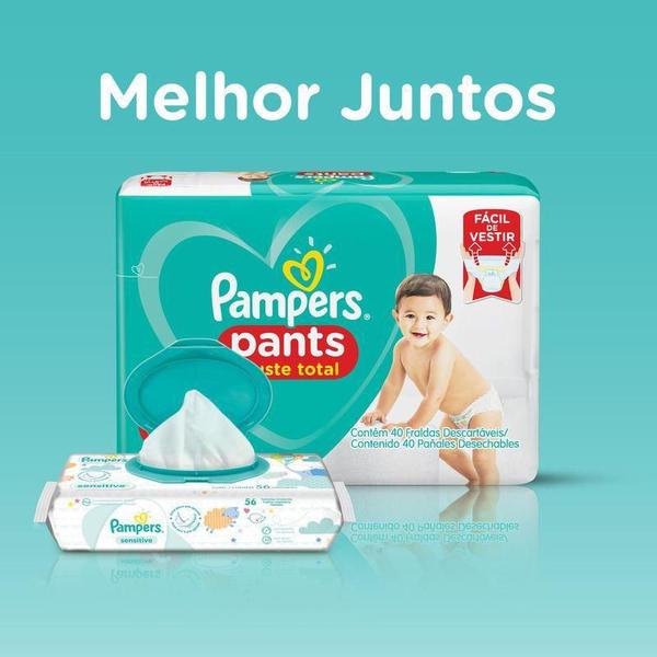 Imagem de Kit 3 Fraldas Pampers Pants Ajuste Total Mega Tamanho XG 32 Unidades