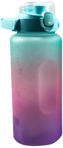 Imagem de Kit 3 Garrafas Motivacionais Tie Dye - 300ml, 900ml, 2000ml