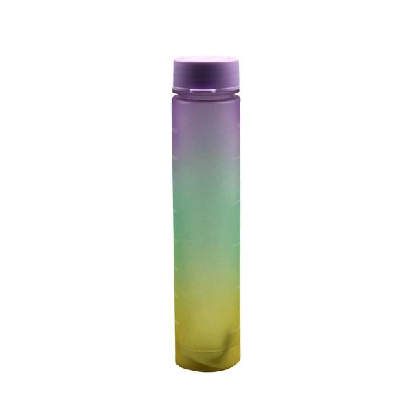 Imagem de Kit 3 Garrafas Motivacionais Tie Dye 300ml+900ml+2L