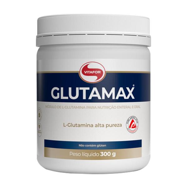 Imagem de Kit 3 Glutamina Glutamax em pó vitafor 300g