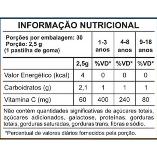 Imagem de Kit 3 Gummy Kids Vitamina C Unilife 30 gomas Laranja