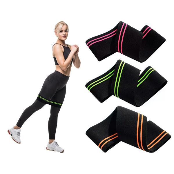 Kit 3 Hip Band Elastico de perna Resistência Leve medio forte Para Fisioterapia Pilates Yoga Funcional - Diamond Fit Imagem de Kit 3 Hip Band Elastico de perna Resistência Leve medio forte Para Fisioterapia Pilates Yoga Funcional
