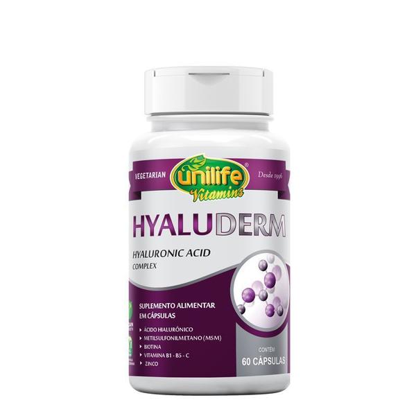 Imagem de Kit 3 Hyaluderm Care Ácido Hialurônico + Vitaminas Unilife 60 cápsulas