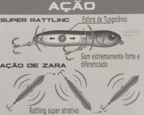 Imagem de Kit 3 Isca Artificial Hammer 100 Superfície Marine Sports