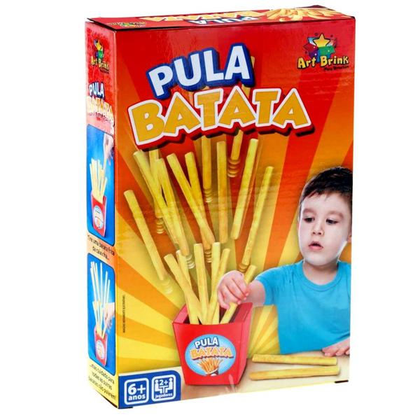 Imagem de Kit 3 Jogos para Família Equilibra Pirata Pula Batata Pula Pirata