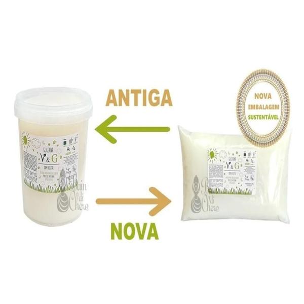 Imagem de Kit 3 Kg Base Glicerina Vegetal Transparente Sabonete Vegano