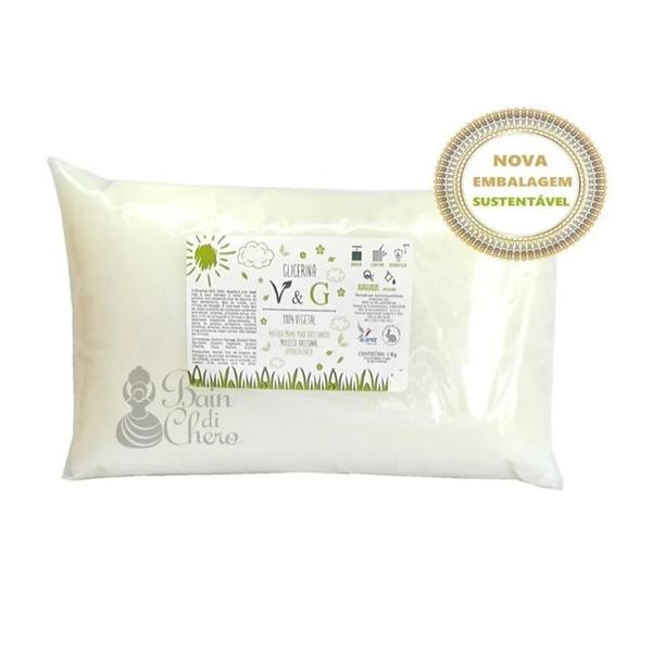 Imagem de Kit 3 Kg Base Glicerina Vegetal Transparente Sabonete Vegano