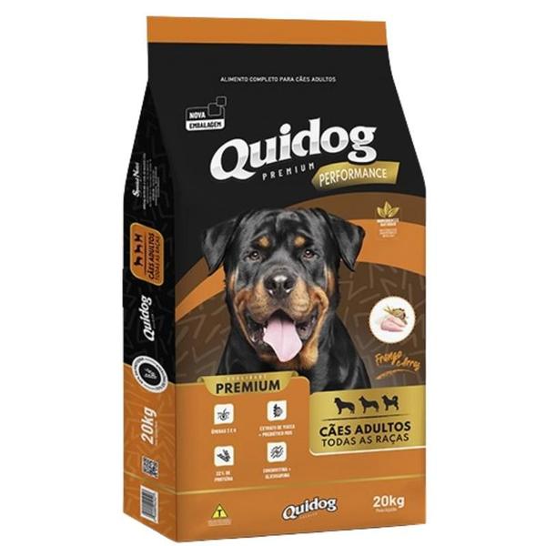 Imagem de Kit 3 KG Granel Ração Para Cachorro Quidog Performance 22% de Proteína