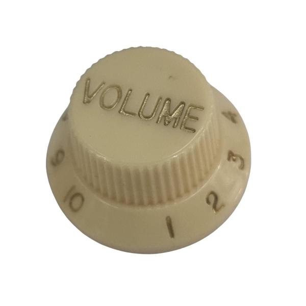 Imagem de Kit 3 Knob Strato Volume Tone Tone Plástico ABS Creme