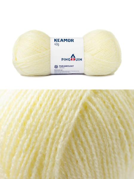 Imagem de Kit 3 Lã Pingouin Keamor 40g (Fio para linha bebe) TEX 188