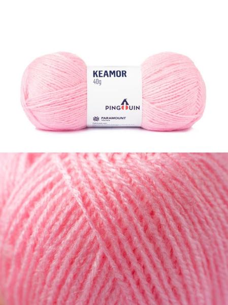 Imagem de Kit 3 Lã Pingouin Keamor 40g (Fio para linha bebe) TEX 188