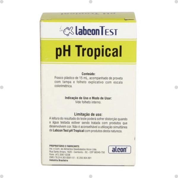 Imagem de Kit 3 Labcon PH Tropical 15ml + 3Labcon Amônia Água Doce + 3Labcon Nitrito