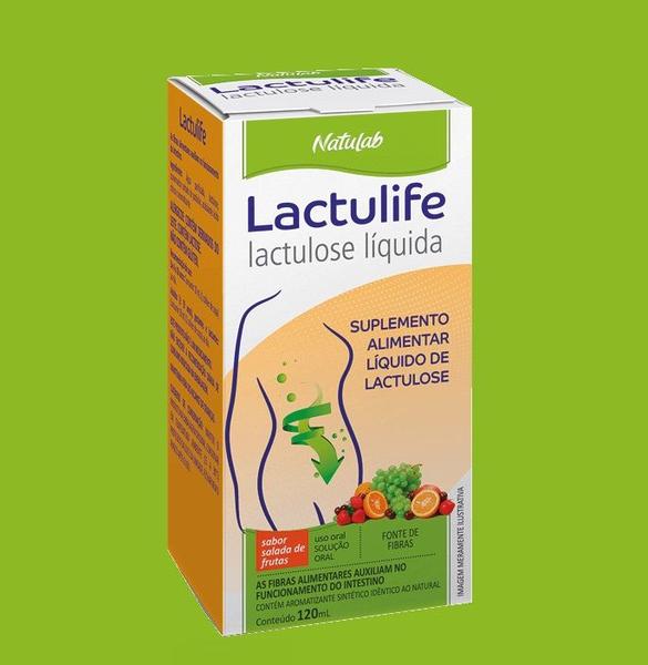 Imagem de Kit 3 Lactulife Solução Oral Salada De Frutas120ml - Natulab