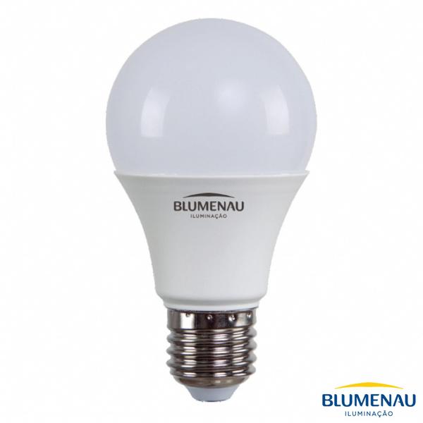 Imagem de Kit 3 Lampada Bulbo Led 9w A60 E27 Branco Neutro 4000K Bivolt