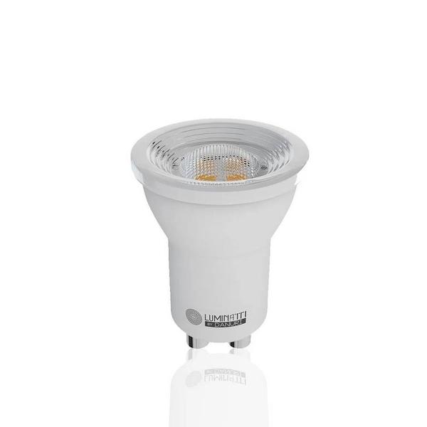 Imagem de Kit 3 Lâmpada Led Mini Dicroica Mr11 4w Luminatti 6000k Branco Frio