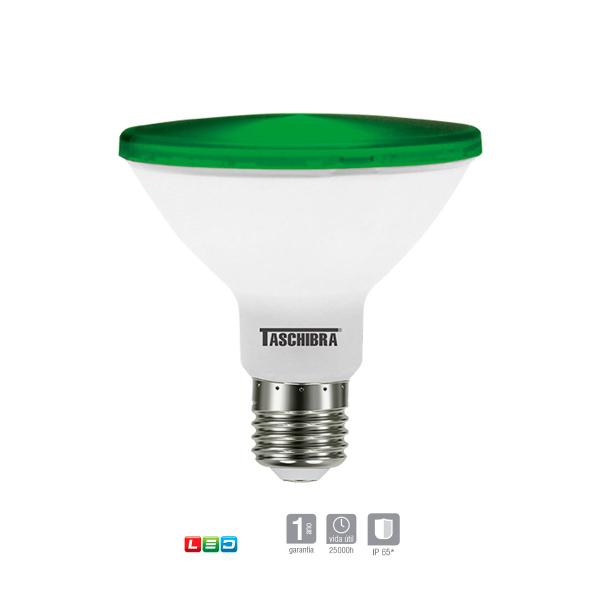 Imagem de Kit 3 Lâmpada LED PAR 30 IP 65 11W Verde E-27