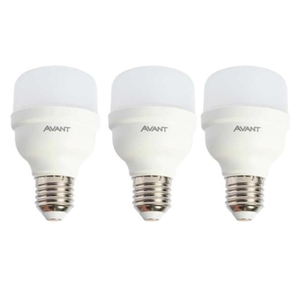 Imagem de Kit 3 lampadas led 20w avant e27 branca fria casa e comercio