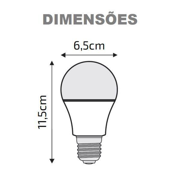 Imagem de Kit 3 Lâmpadas Led Colorida 7W A60 Bulbo E27 Luz Verde Ourolux