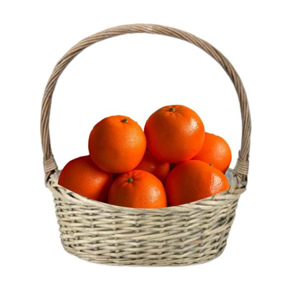 Imagem de Kit 3 Laranjas Artificiais 8cm para Decoração Frutas Artificiais Duráveis e com Efeito Realista