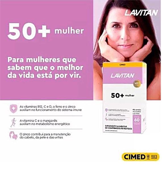 Imagem de Kit 3 Lavitan 50+ Mulher 60 Cápsulas.