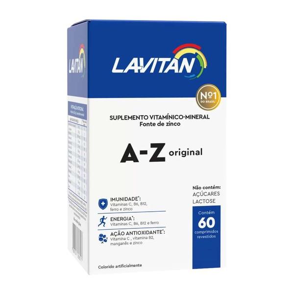 Imagem de Kit 3 Lavitan A-Z Homem 60 Cápsulas - Cimed