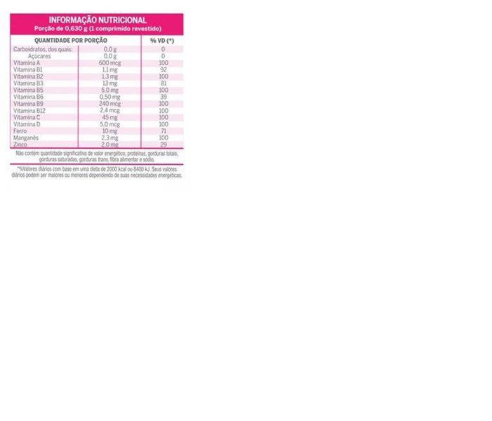 Imagem de Kit 3 Lavitan A-Z+Mulher Suplemento Vitamínico 60 Comp CBF - Cimed