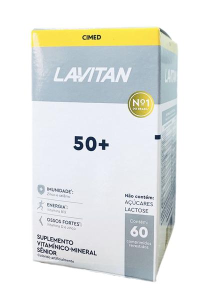 Imagem de Kit 3 Lavitan Vitalidade  Senior 50+ Homem 60 Comprimidos - Cimed