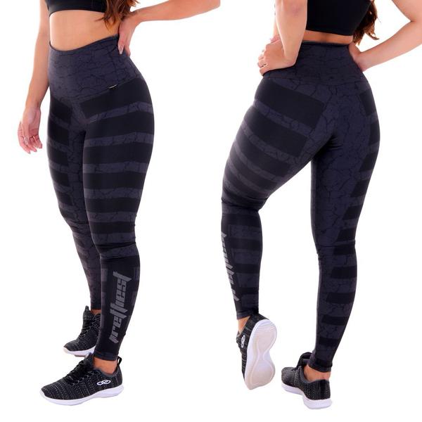 Imagem de Kit 3 leggings mescla sublimada não fica transparente