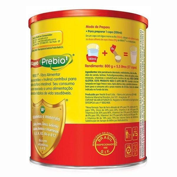 Kit 3 - Leite Ninho Fases 1+ 800G Cada - Nestle Imagem de Kit 3 - Leite Ninho Fases 1+ 800G Cada