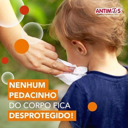 Imagem de Kit 3 Lenços Repelentes Inseto Mosquito Dengue Antimos