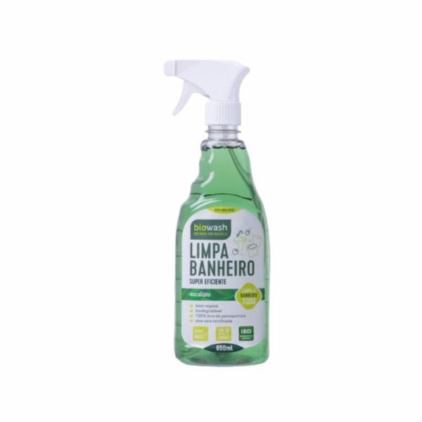 Imagem de Kit 3 Limpa Banheiro Biodegradável Biowash 650Ml