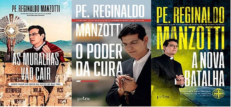 Imagem de KIT 3 LIVROS Padre Reginaldo Manzotti As muralhas vão cair + O poder da cura + A nova batalha