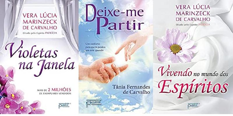 Imagem de KIT 3 LIVROS Violetas na janela + Deixe-me partir + Vivendo no mundo dos espíritos