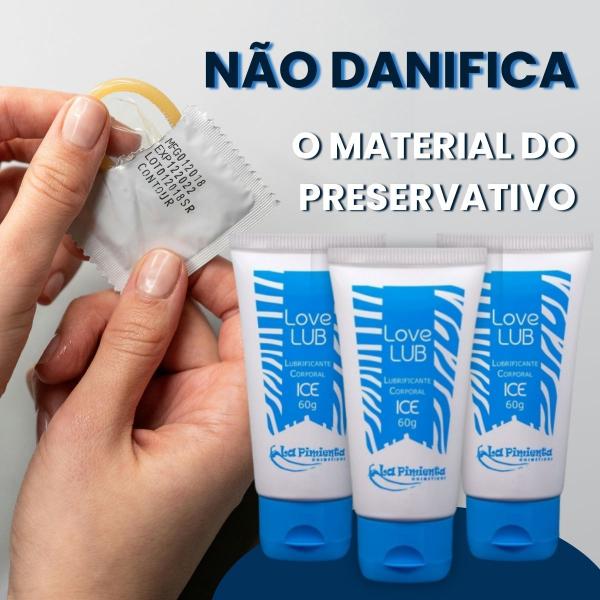 Imagem de Kit 3 Lubrificantes Íntimo Love Lub Base Água Corporal Massagem LaPimienta