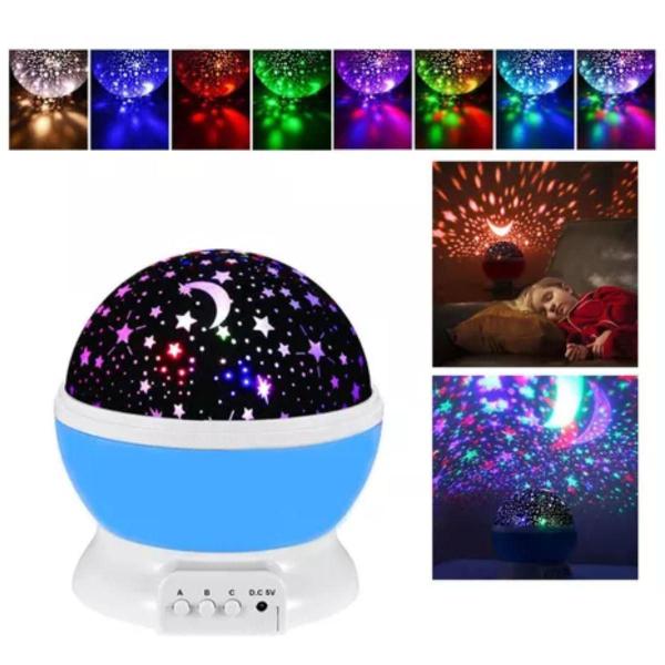 Imagem de Kit 3 Luminarias Infantil Leds no Teto Estrelas e planetas com Garantia