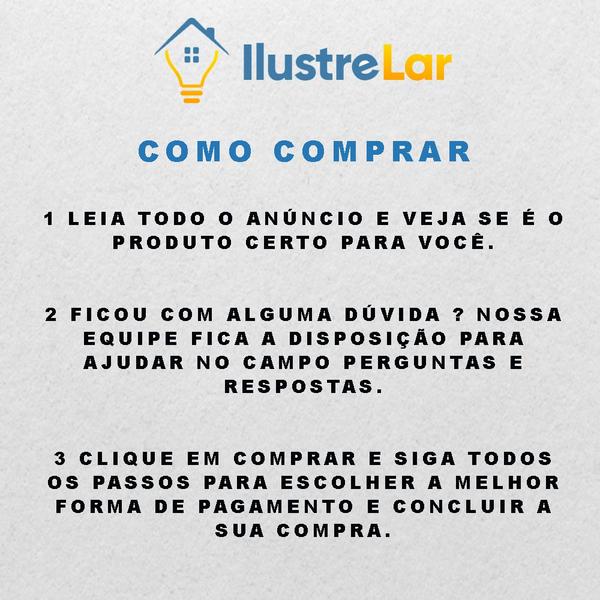 Kit 3 Lustre Pendente Luminária Joana Quarto Sala Cozinha - IlustreLar Imagem de Kit 3 Lustre Pendente Luminária Joana Quarto Sala Cozinha