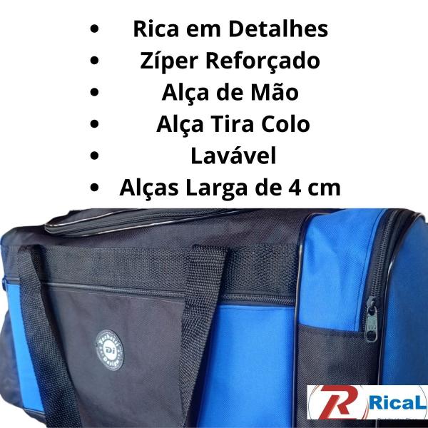 Imagem de Kit 3 Mala Bolsa De Viagem Sacola De Viagem Extra Grande M P