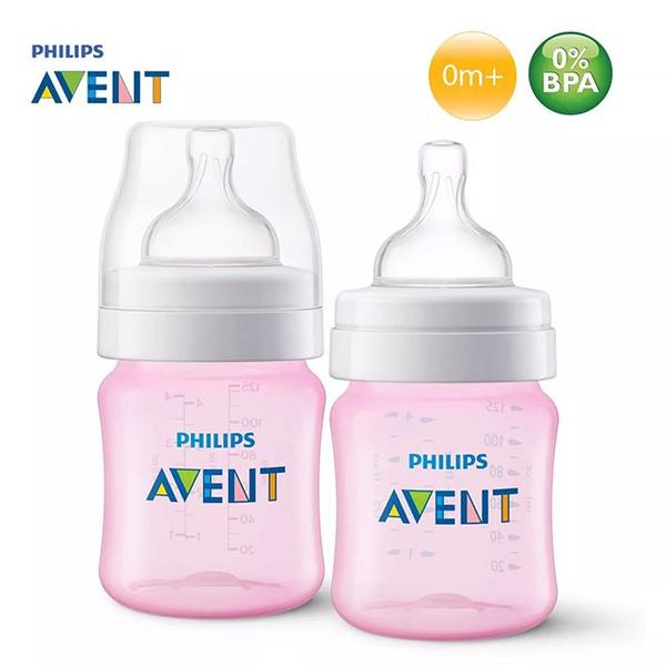 Imagem de kit 3 Mamadeiras Classic 125 / 260 / 330ml de 0 A 6 Meses Menino Menina - Philips Avent