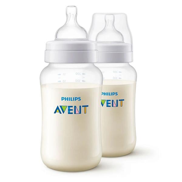 Imagem de Kit 3 Mamadeiras Classic Anticólica 125/260/330ml Avent