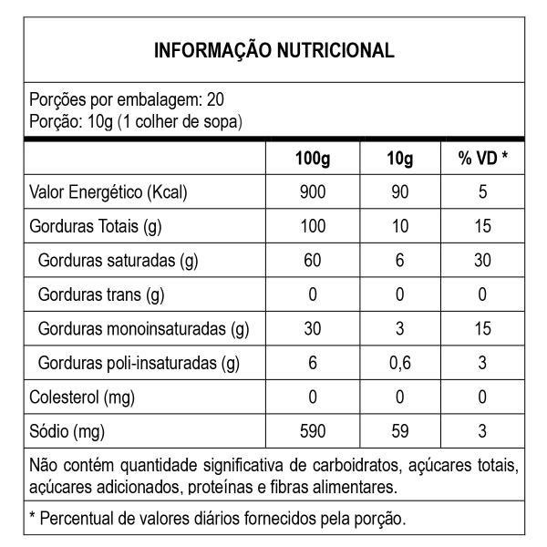 Imagem de Kit 3 Manteiga de Coco Qualicoco 200g Natural com Sal