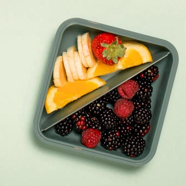 Kit 3 Marmitas Hermética Pote Alimentos 500Ml Ou - ul Imagem de Kit 3 Marmitas Hermética Pote Alimentos 500Ml Ou - ul