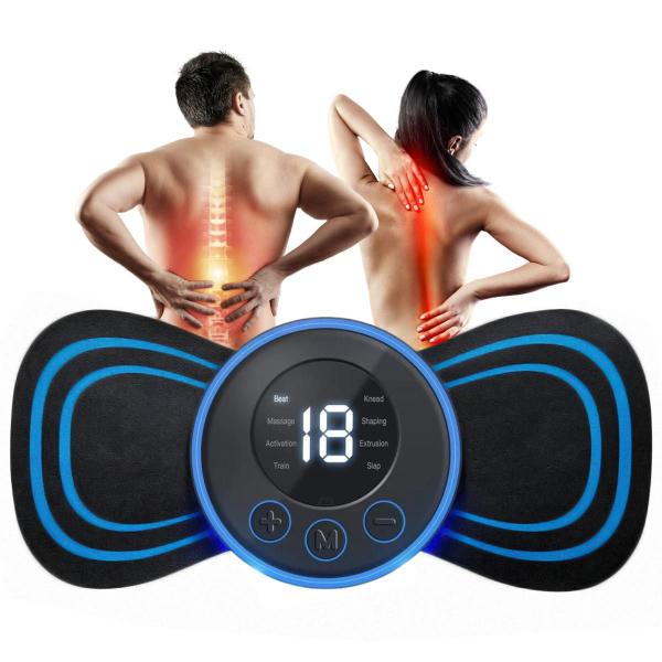 Kit 3 Massageadores Coluna Cervical Corporal Recarregáveis - Mini Massager Imagem de Kit 3 Massageadores Coluna Cervical Corporal Recarregáveis