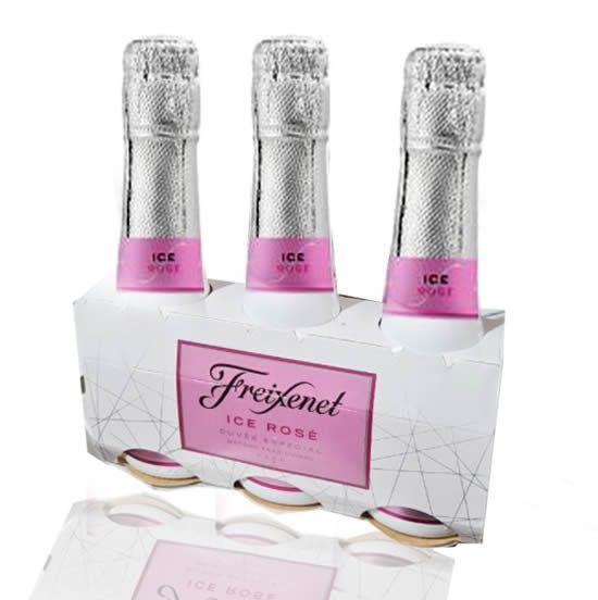 Imagem de Kit 3 Miniaturas Freixenet Ice Rose 200ml