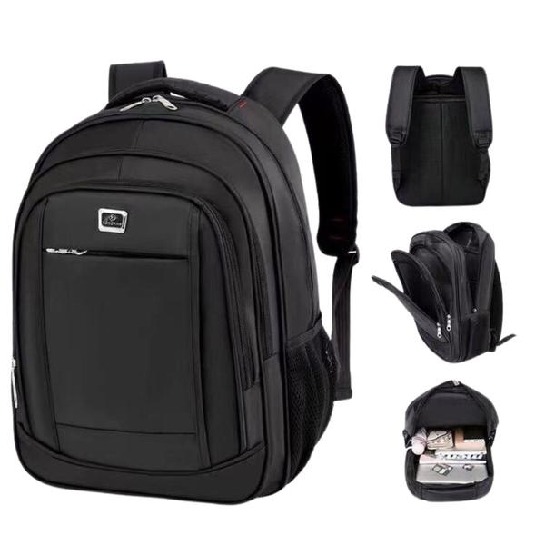 Imagem de Kit 3 Mochilas Bolsa Reforçada Notebook Resistente Trabalho Faculdade Coreana Prática Escolar