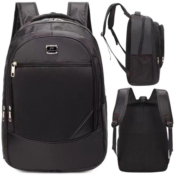 Imagem de Kit 3 Mochilas Bolsa Reforçada Notebook Resistente Trabalho Faculdade Coreana Prática Escolar