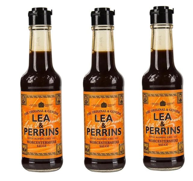 kit 3 MOLHO INGLÊS LEA & PERRINS (150ML) - HEINZ Imagem de kit 3 MOLHO INGLÊS LEA & PERRINS (150ML)