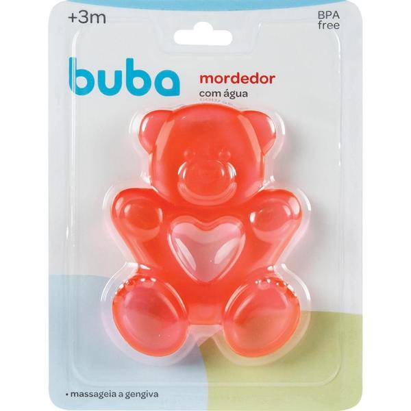 Imagem de Kit 3 Mordedores Buba Infantil Bebe Agua Resfriavel Gelado